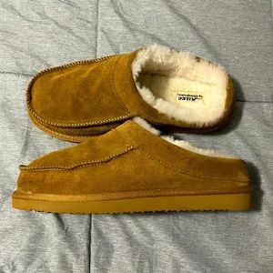 Mens Dluxe by dearfoams slide slippers Sz. 11